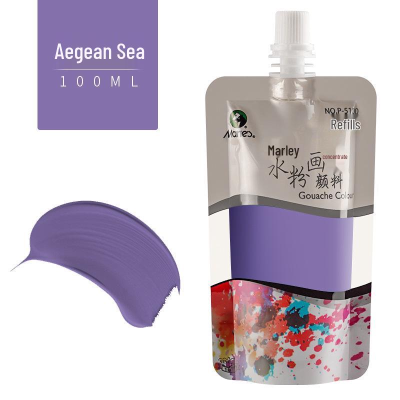 Mali Concentrated Gouache Paint Refill - Jelly Pigment for Art Exams