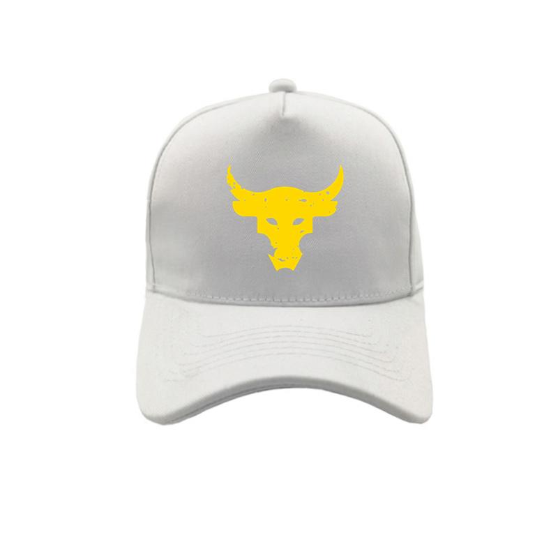 Dwayne Johnson Brahma Bull Tattoo Baseball Caps Fashion Cool Brahma Bull Hats Unisex Caps MZ-440