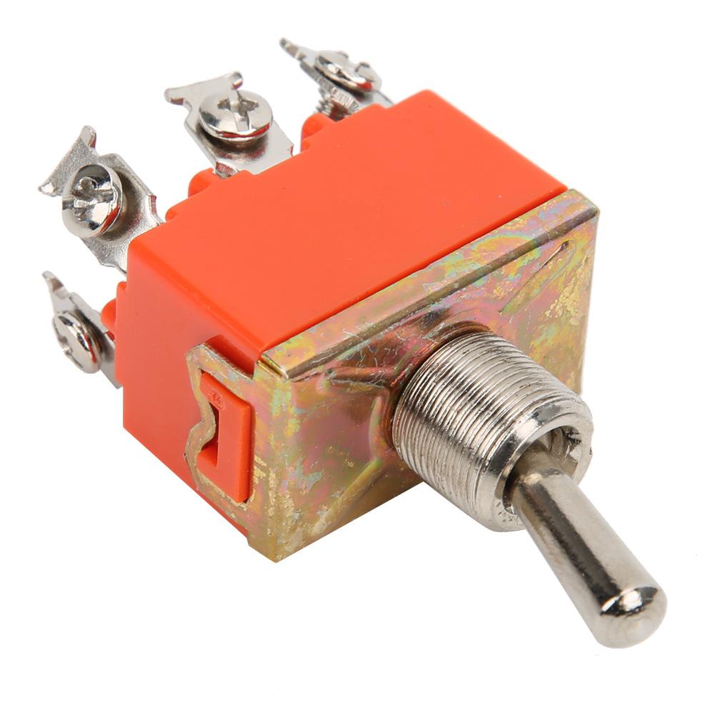 10PCS Mini Toggle Switch E TEN1321 AC 250V 15A 6 Pin ON ON 2 Position Toggle Switch
