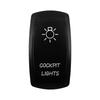 Laser-Engravable Rocker Switch Cap (No Body) - Switch Actuator Cover Replacement for 12V 24V Car Boat ATV Carling ARB Narva