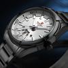 Naviforce Business Casual Fashion Waterproof Full Steel Quartz Watches for Men