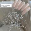 Popular Flat Back Rhombus Glass Nail Diamond Shiny Crystal Cubic Zirconia Nail Charms Nail Art Rhinestone