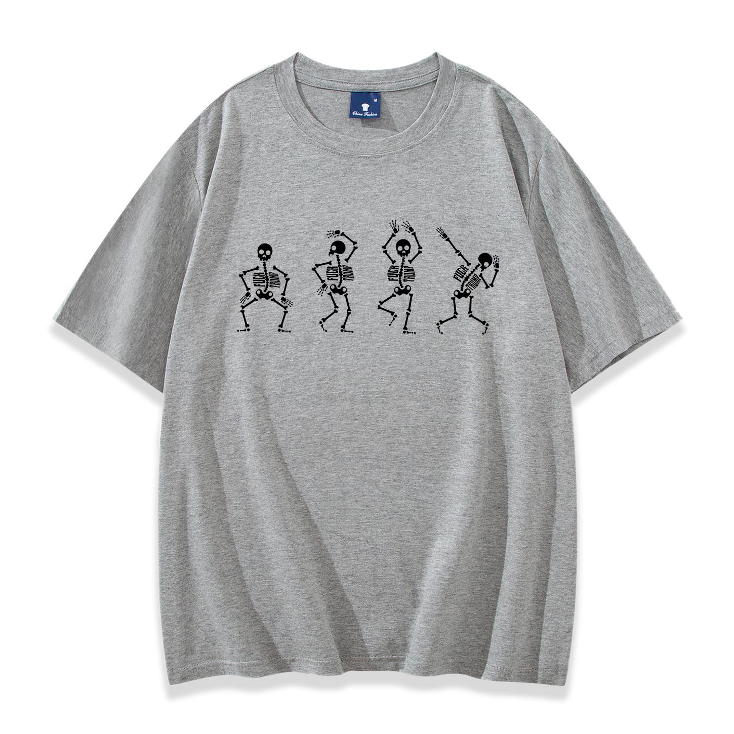 

Футболка с танцующим скелетом Футболка Трампа на Хэллоуин Секретное сообщение Анти-Трамп футболка Жуткая феминистская футболка Социальная справедливость Либеральная футболка 4XL