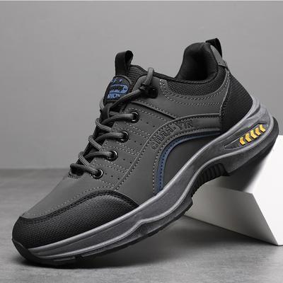 Antypoślizgowe buty męskie nowe oddychające outdoorowe buty codzienne miękka podeszwa odporne na zużycie buty robocze wygodne sznurowane buty sportowe męskie