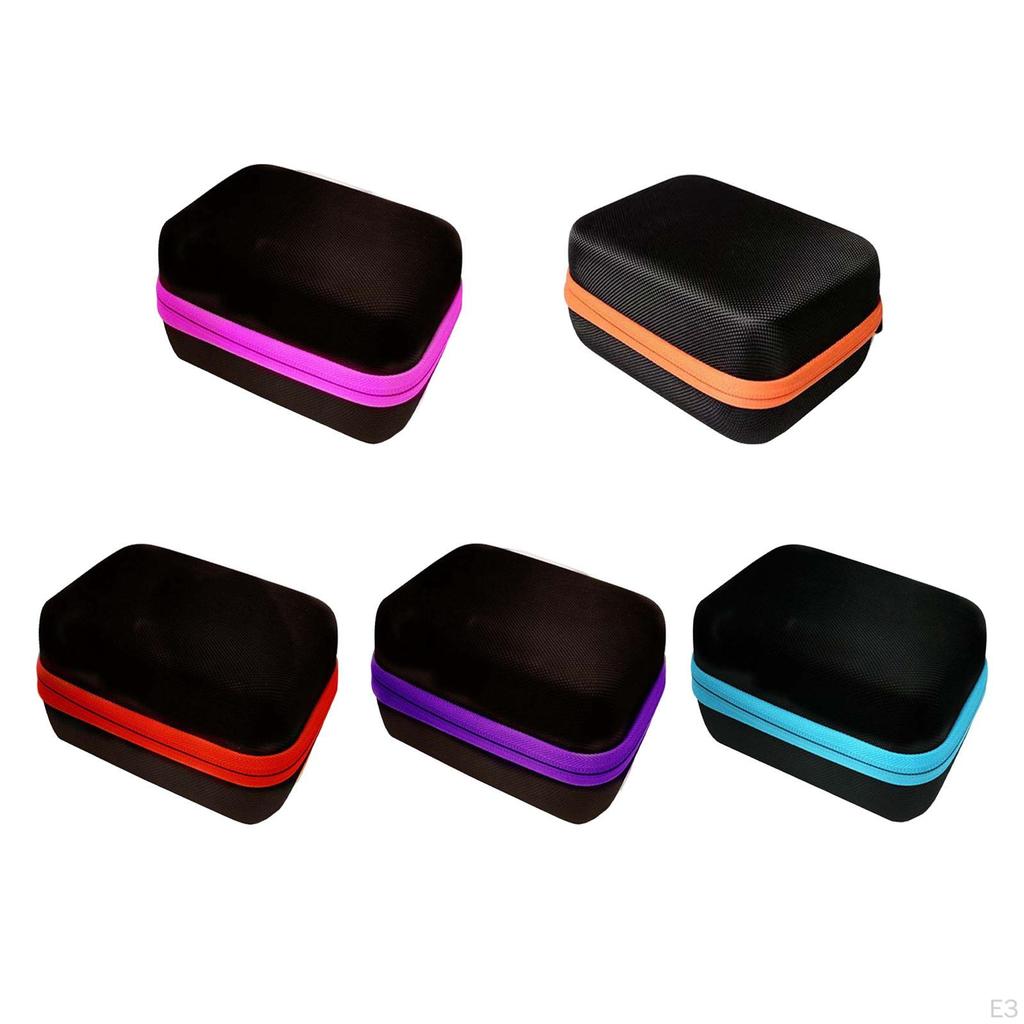 12 Slots Essential Oil Carrying Case Storage Bag Holds 15ml Bottles, Nail Box