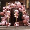 Rose Red Balloon Arch for Weddings, Birthdays, and Events