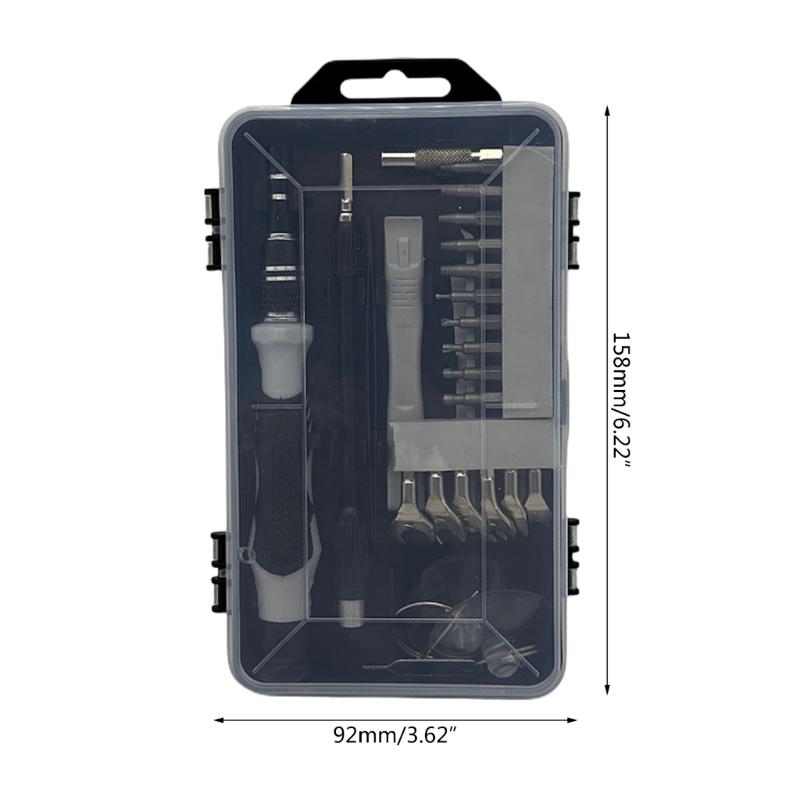 Elektronik-Präzisionsschraubendreher-Set 138 in 1 mit magnetischem Bit-Reparatur-Werkzeugsatz für Handy, Computer, Laptop, PC