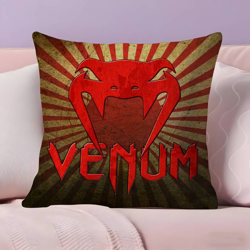 Stylový povlak na polštář V-Venum Ultra měkká tkanina šetrná k pokožce Pohodlí jako v oblacích & Skrytý zip