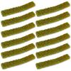 Diorama Bepflanzung Miniatur Zubehör Pflanzen Landschaft Gras Blumen Bäume Miniatur Garten Set von 12 Rot x Grün