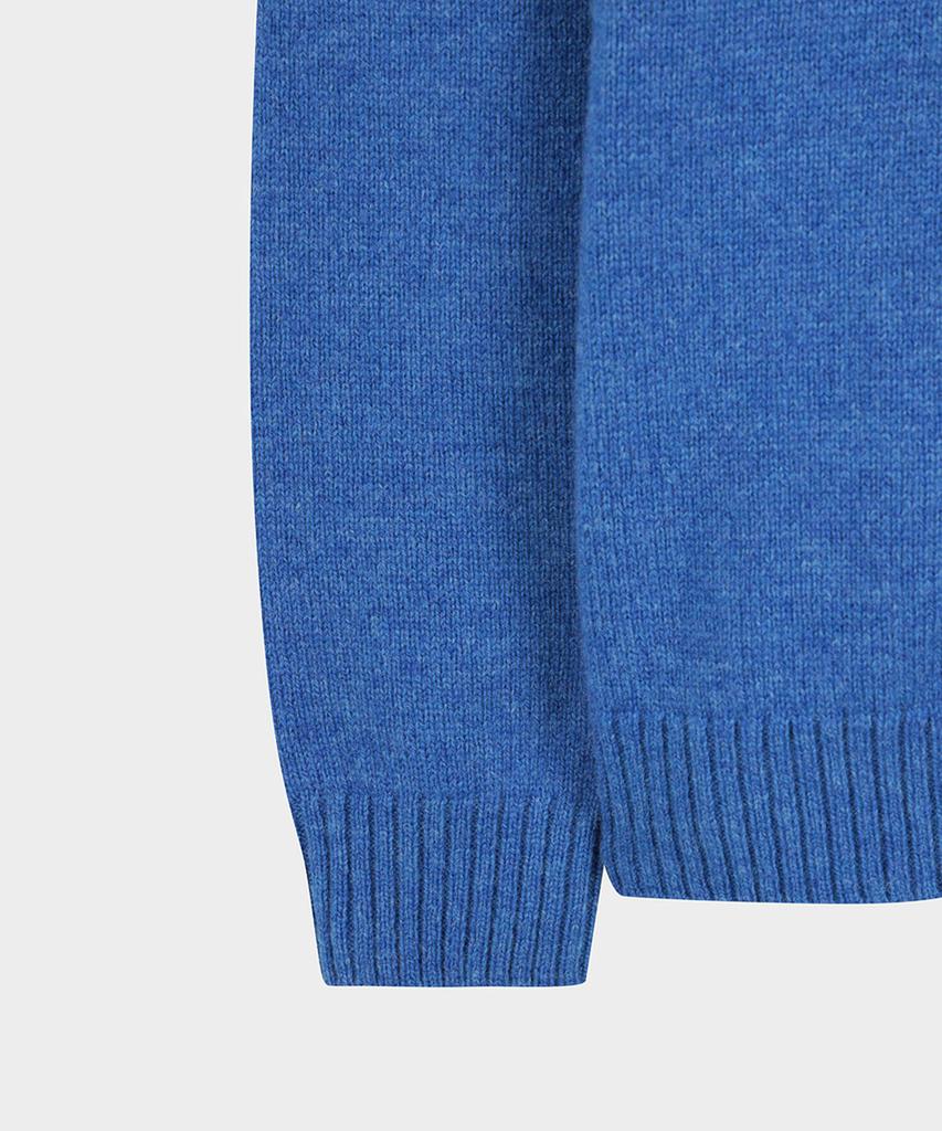 BROOKS BROTHERS [Heritage] Shetland Pullover Sweater (Blue) (Bbwrmhg413)