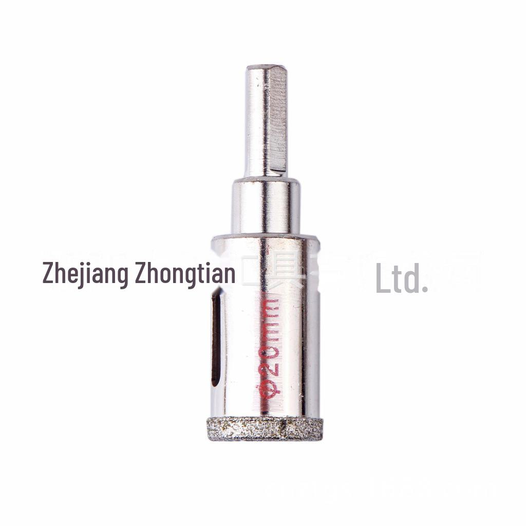 Tianzhongtian Tile Drill Bit for Vitrified Tile, Antique Brick, Marble, and Glass
