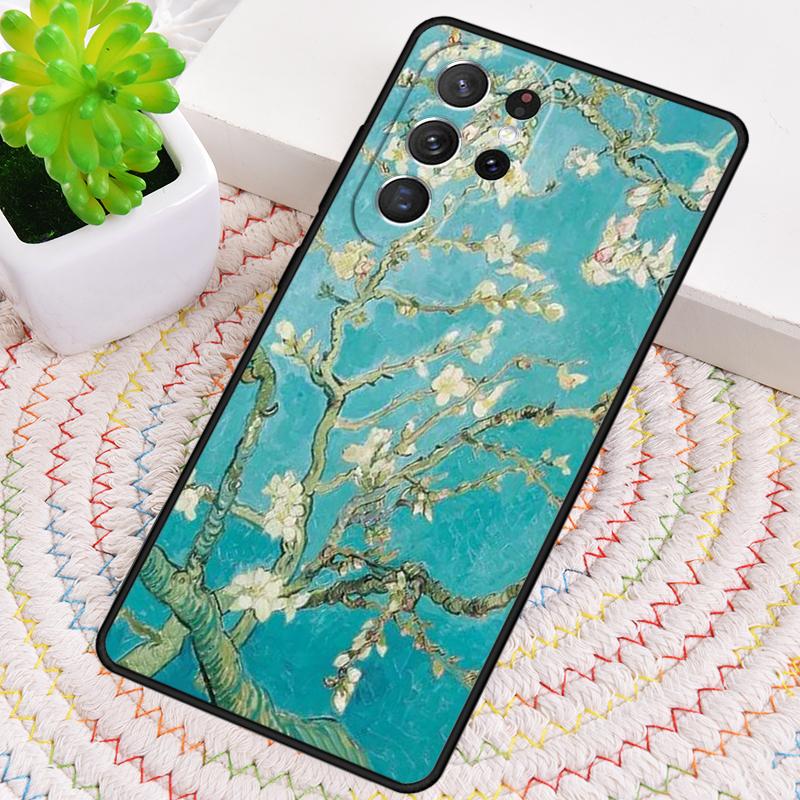 Blossom-Gogh Phone Case for Samsung Galaxy note 10 pro S26 Ultra S23 S24 FE S25 S21 S22 PLUS shockproof Cove