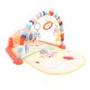 Baby Gym Play Mat with Light Music Battery Powered Musical Learning Toy Pendant Toys Tummy Time Acti