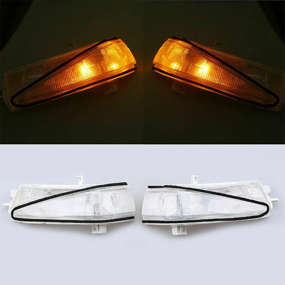 Rear View LED Side Mirror Turn Signal Passenger Side, Car Rearview Mirror Side Marker Light, Compatible with Honda Civic Hybrid 2006-2011 8th