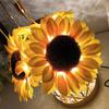 LED Sunflower Lamp USB Powered Table Lamp Decorative Sunflower Night Light Valentine's Day Gifts for Women Mom Wife Girlfriend