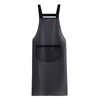 PU Kitchen Apron Waterproof Cleaning Aprons Thickened Work Apron  Unisex
