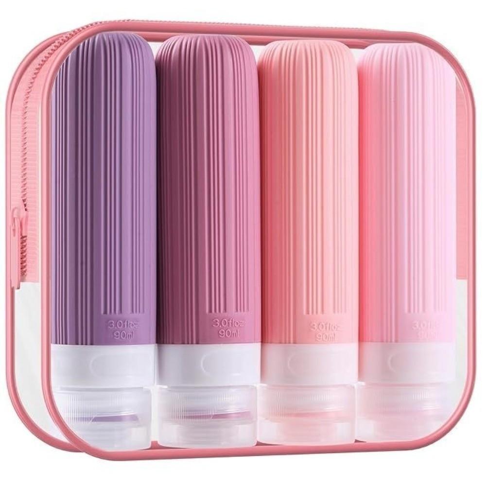 

Набор из 4 пустых сжимаемых флаконов для жидкости 90 мл, портативный контейнер для лосьона, тональный крем Style 5