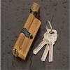 Deurcilinderslot Vooringenomen 70mm 3 Sleutels Anti-Diefstal Ingang Messing AB Deurslot Huisbeveiliging Interieur Slaapkamer Slotcilinder