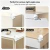 Cute Self Deprecating Bear Cartoon Soft Silicone Anti Collision Strip Corner Protector For Cabinet Table Desk Edge Anti Bump