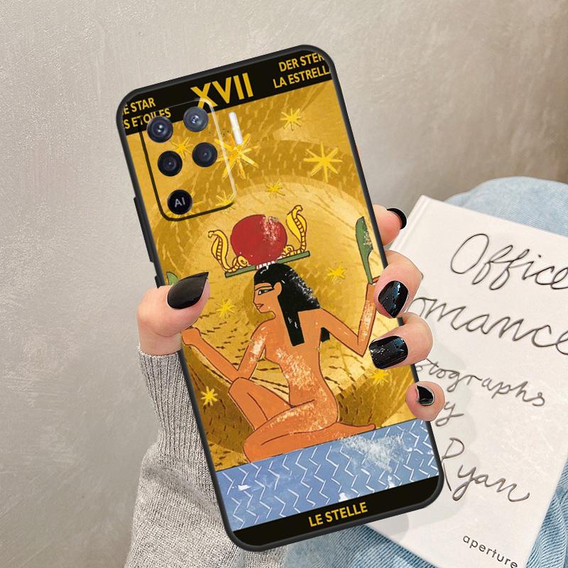 

Egypt Mysterious Tarot Case For Oppo A54 A74 A94 A17 A57 A77 A76 A16 A96 A18 A60 A80 A40 A38 A58 A78 A98 A15 A5 Pro OPPO A74 5G