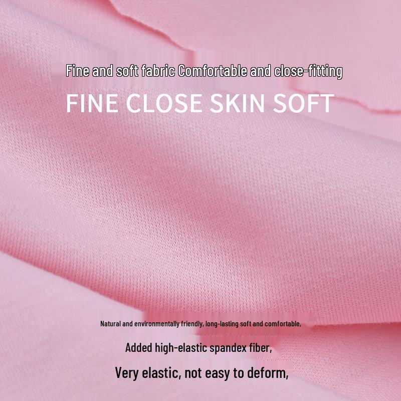 50S Cotton Lycra Double Knit, 185g Breathable Skin-Friendly Fabric for Children's Wear & Sportswear, Spring/Summer T-Shirts