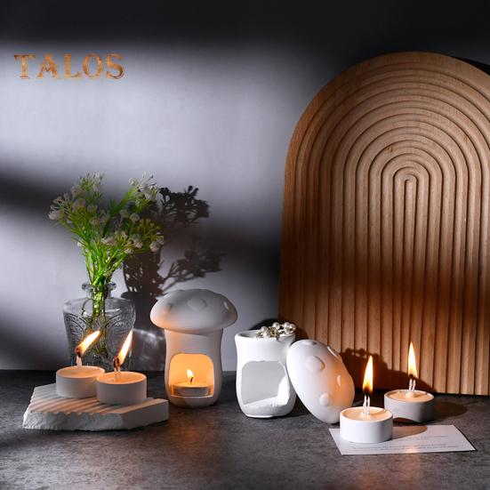 Mushroom Candlestick Mold Silicone Resin Kitchen Accent Mold Non-Stick Material Candle Holder Mold DIY Candle Making Mold