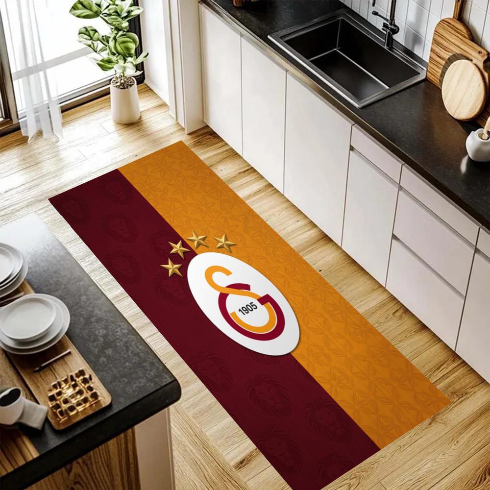 Galatasaray Kitchen Mats Durable Bathroom Pads Comfortable Rugs Carpets For Kitchen Home Office Sink Laundry Room Bathroom Decor