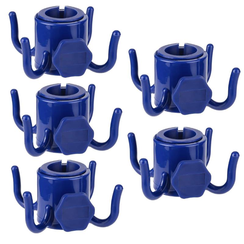 Outdoor Beach Umbrella Hooks Hanger Space-saving Useful Sun Umbrella Storage Holder Wear-resistant Versatile Four-corner Hook
