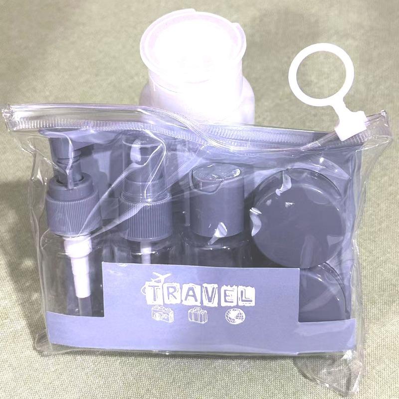 6piece Set Travel Bottles Leak Proof Portable Toiletry Containers Set Clear Travel Cosmetic Containers Essentials Spray Bottle