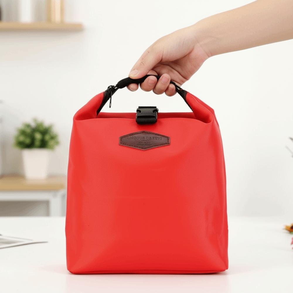 Insulated Portable Lunch Bag Waterproof Meal Carry Bag Storage Bag Thermal Cooler Bag Student