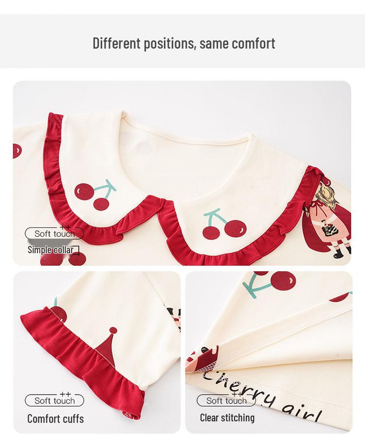 2024 Women's Plus Size Korean Style Capri Set - Summer Cotton Short-Sleeved Home Wear