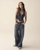 Levi's Cinch Baggy Jeans Women's High Rise Relaxed Straight US W28 L31 001UP-0002