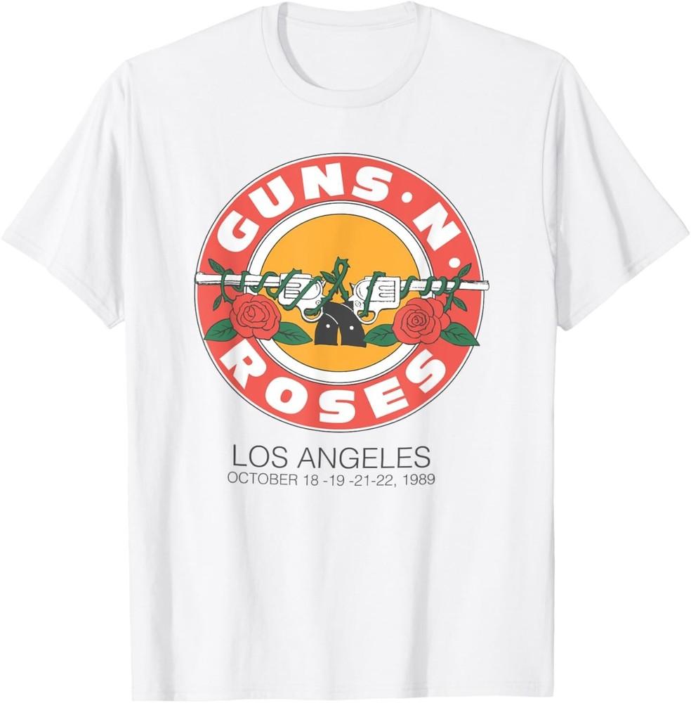

Official Guns N’ Roses 1989 Bullet Seal LA T-Shirt 4XL