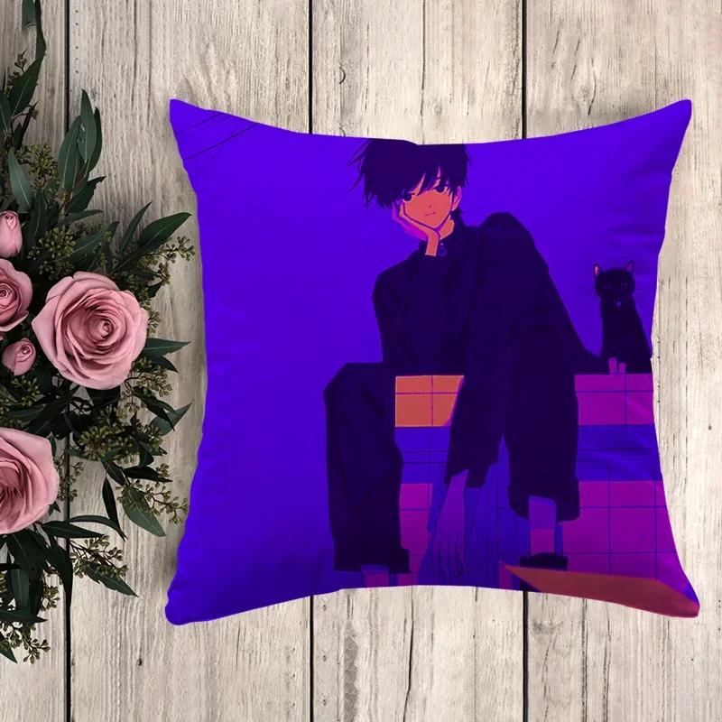 

Наволочка Аниме Мужчина Наволочка для подушки x Декоративные подушки Подушка для пары Наволочки Наволочки Подушки Домашний декор Осень Диван 66x66cm