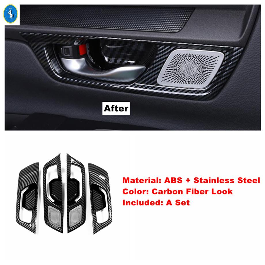 Car Front Water Cup Holder / Door Handle Bowl / AC Air Outlet Decor Sticker Accessories Cover Trim For Honda CR-V CRV  2024