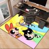 Power Police  Adventure Office Rug Chair Mat, Game Carpet, Suitable for Front Door, Bedroom, Living Room, Desk, Holiday Gift