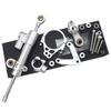 For Ducati SUPERBIKE 848 2008-2012 1098 2007-2009 1198 2009-2011 CNC Steering Damper Stabilizer Bracket Set Saftety Accessories