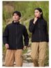 Unisex Waterproof Windproof Stand Collar Jacket - Business Casual, Spring/Fall Wear