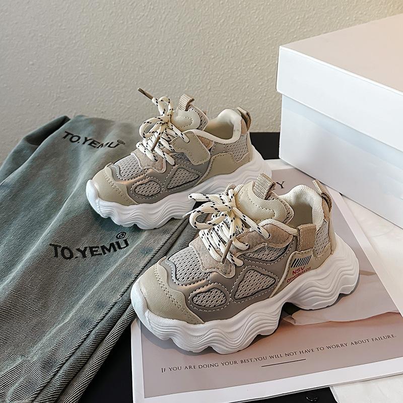 

Children s shoes 2025 boys dad shoes non-slip mesh shoes girls sports shoes spring and autumn new baby shoes casual shoes 21