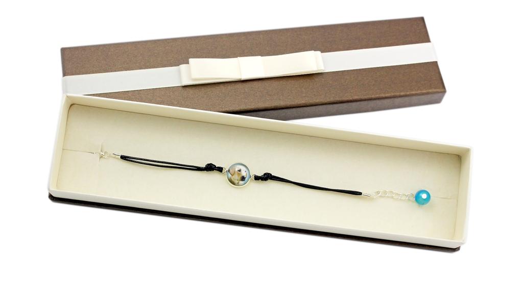 Labrador Retriever I – Bracelet in a box with your photo, feminine jewelry | Art-Dog