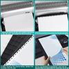 Comb Binding Machine A4/A3 Size Office 21 Hole Heavy Duty Binder Machine Rubber Ring Binding Machine