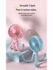 Portable USB Octopus Clip-On Fan with Light for Strollers