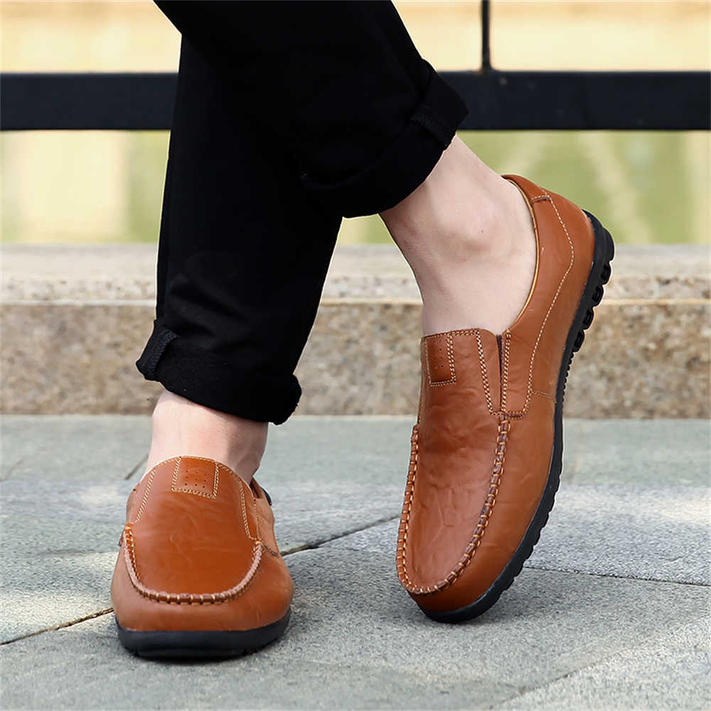 Modne lekkie buty bez sznurówek Retro płaskie męskie codzienne sneakersy botki sportowe stylowe nowa kolekcja buty unikalne opiekun