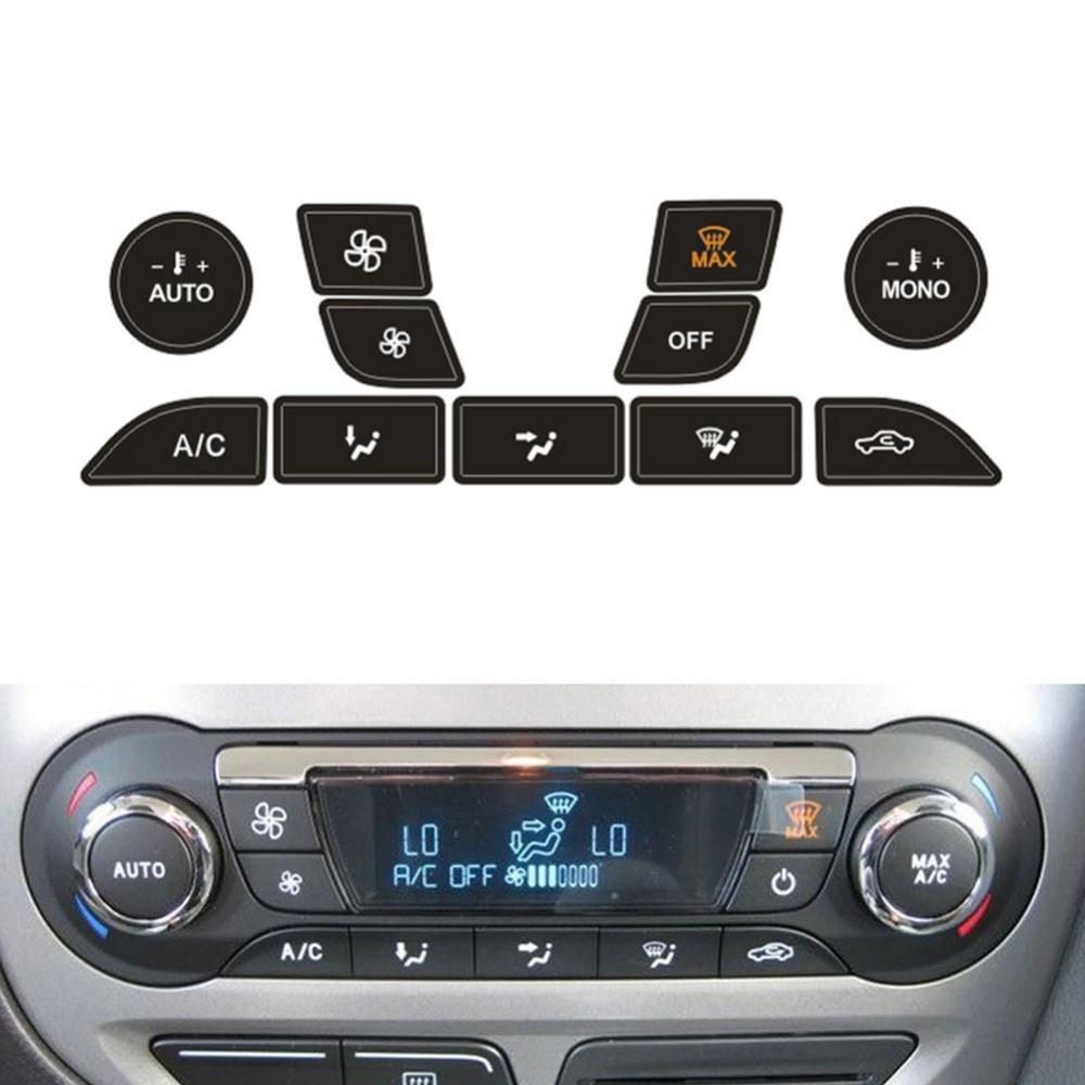 Car Air Condition Control Button Repair Stickers For Ford Focus 1999-2005