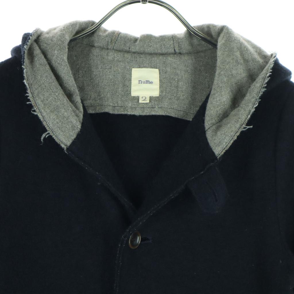 Nume Made In Japan Long Sleeve Coat 2 Black Hoodie Women Used