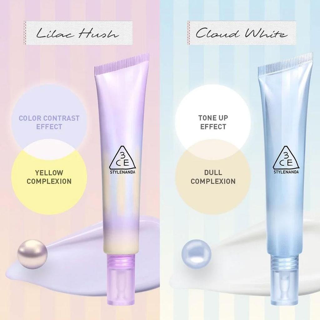 3CE LIQUID PRIMER CLOUD WHITE CN
