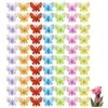 70 Peças Clipes de Planta em Forma de Borboleta Braçadeiras de Plástico Pesadas Adequadas para Flores Trepadeiras Orquídeas Suporte Design Anti-Acamamento