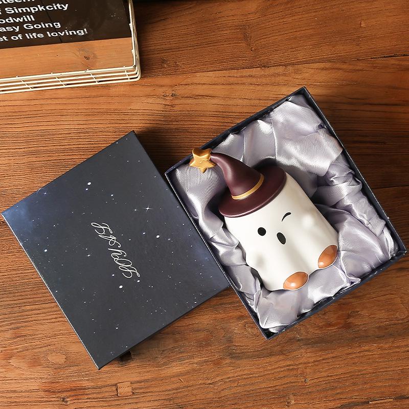 

Магічна Керамічна Кавова Кружка Привид Фантом - Оригінальна Чашка Дует Спрайтів на Хелловін 401-500ml