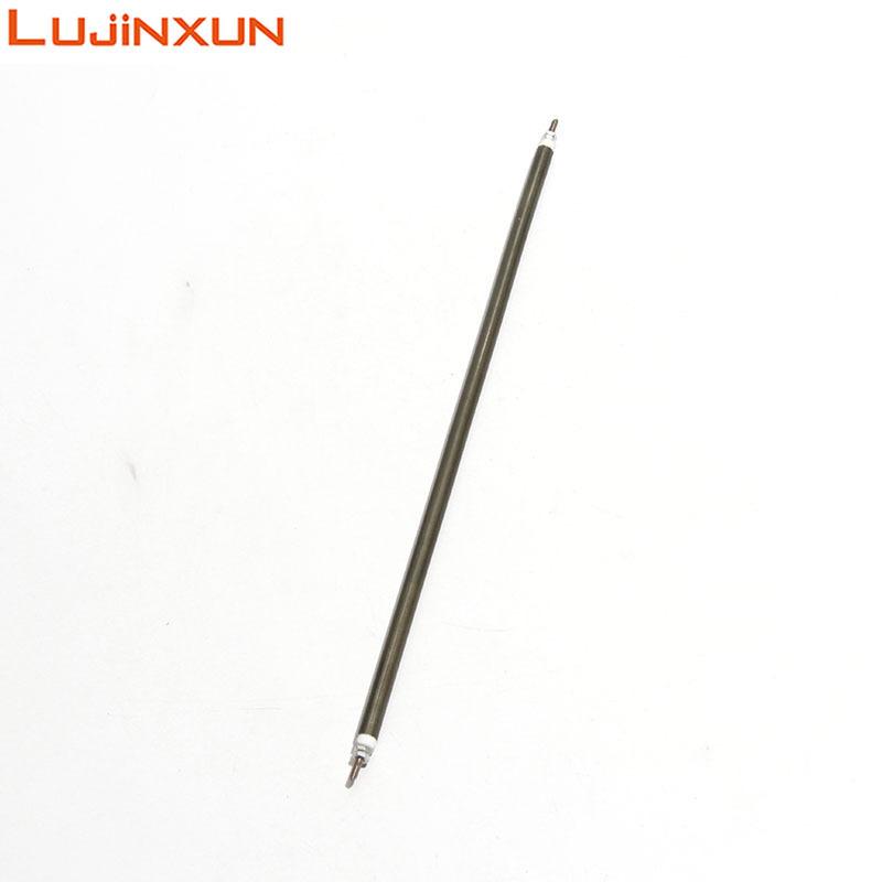 LUJINXUN 300W Air Heater Tube 340/345/350/355/360mm Electric Oven Heating Pipe 6.6mm Green 304SS 110V/220V 300W/350W 2pcs/lot