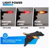 Motorcycle LED Turn Signal Rear Brake Tail Light For BMW S1000XR S1000R F900GS